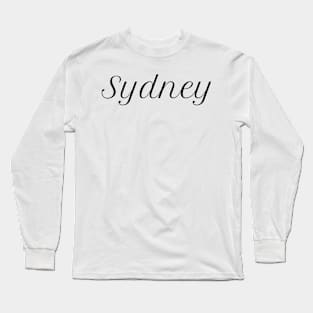 Sydney Long Sleeve T-Shirt